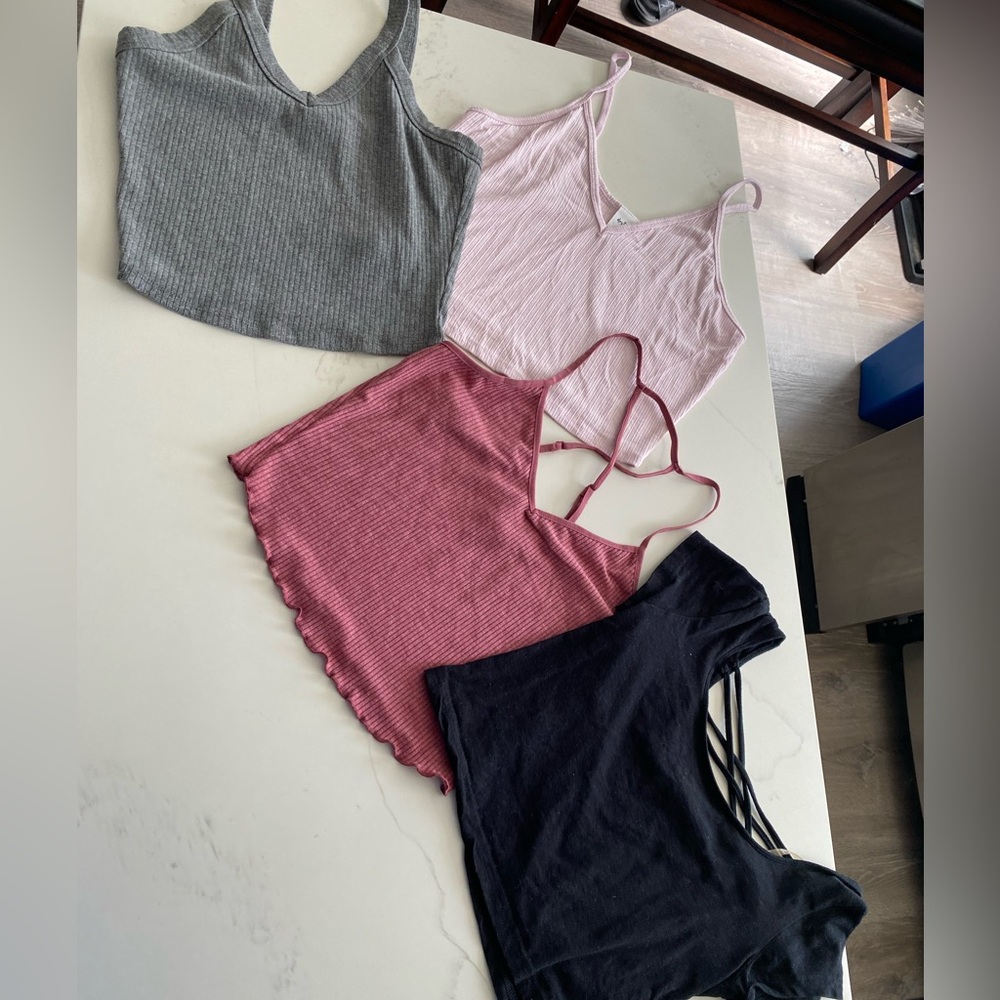 4 crop tank tops